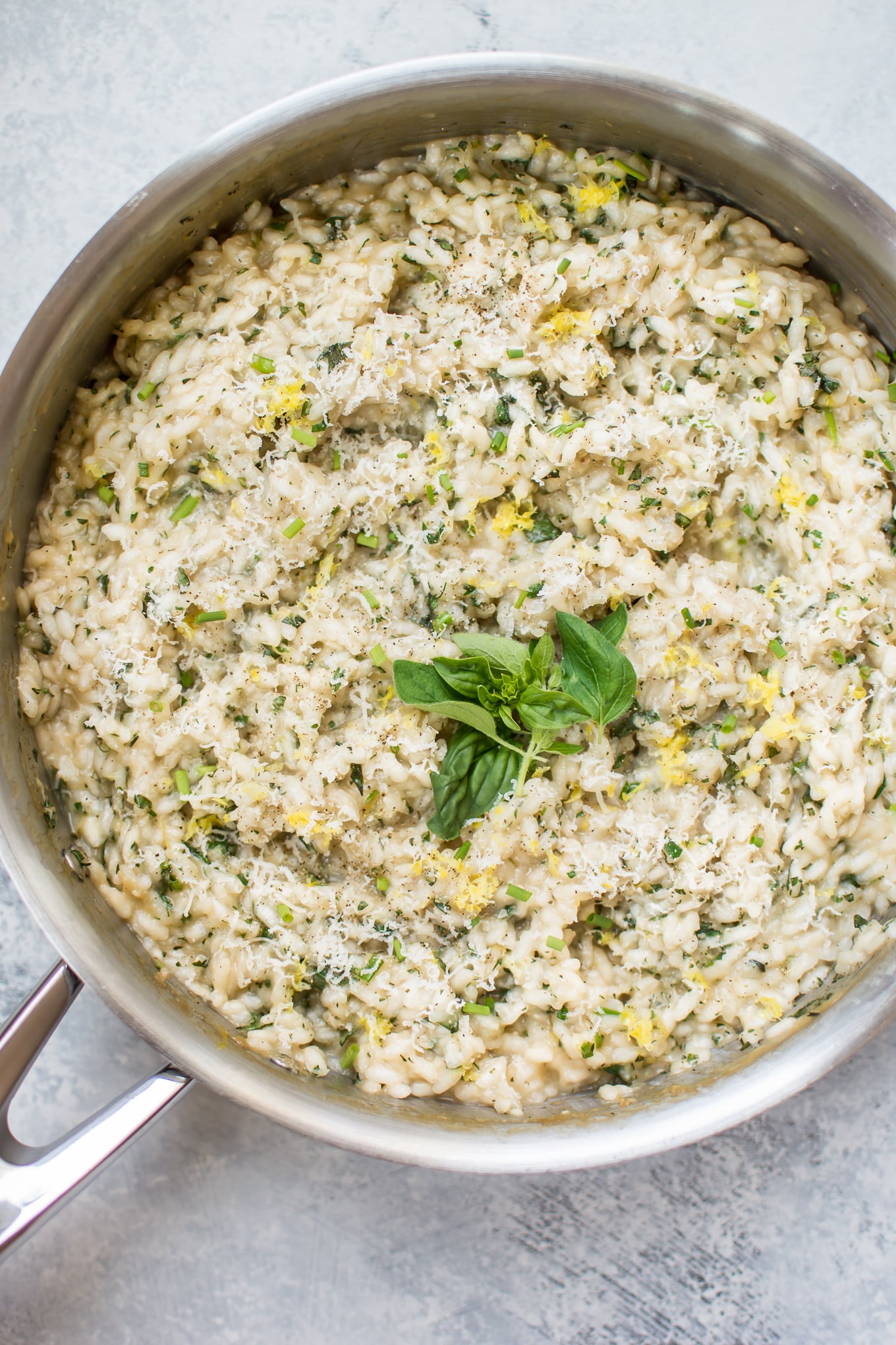 Lemon And Herb Risotto Salt Lavender