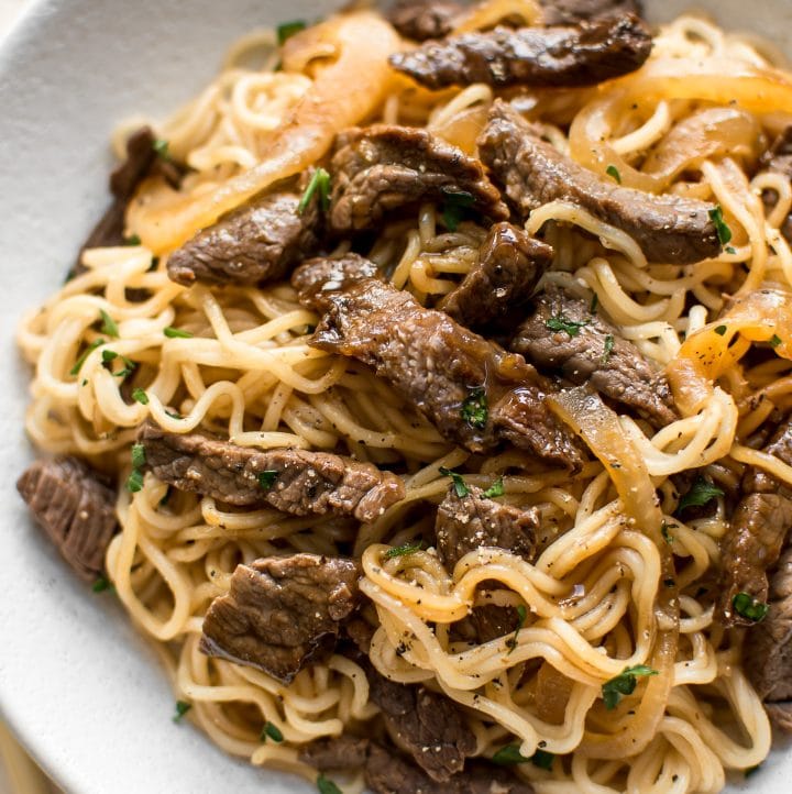 Beef And Noodles Salt Lavender