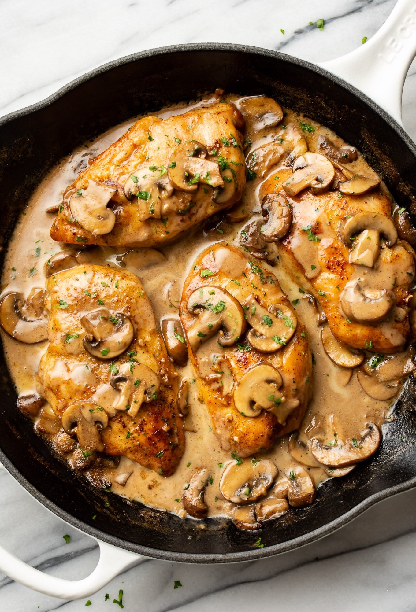 Easy Chicken Marsala Salt Lavender