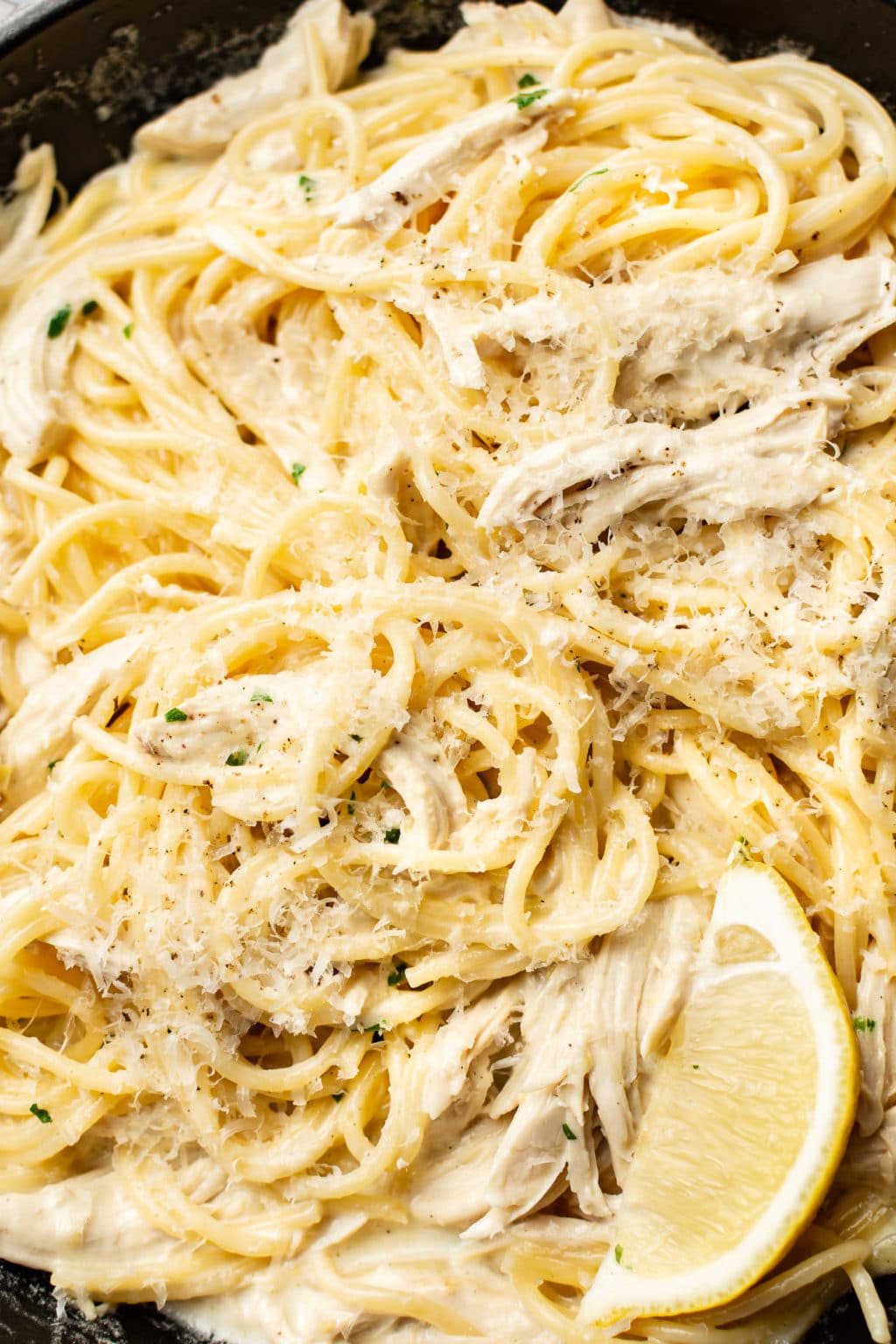 Creamy Lemon Chicken Pasta Salt Lavender