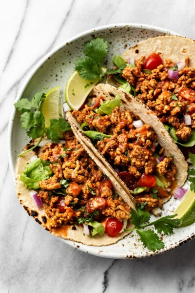 Ground Turkey Tacos • Salt & Lavender