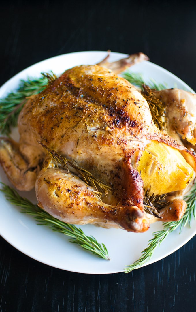 Easy Roast Chicken - Salt and Lavender