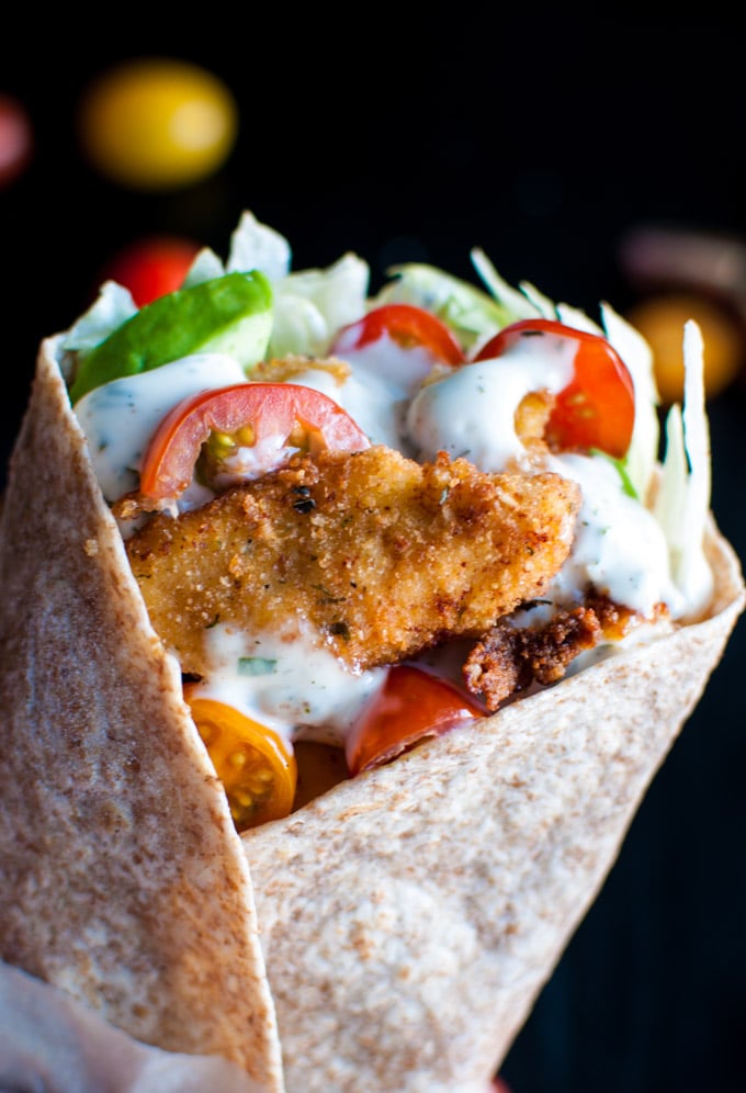 Ranch Chicken Wraps Recipe, The Gracious Pantry