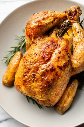 Easy Roast Chicken - Salt and Lavender
