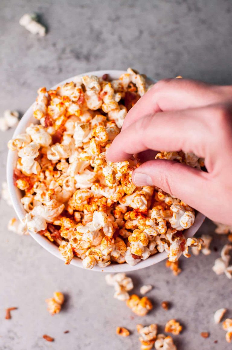 Sriracha Bacon Popcorn • Salt & Lavender