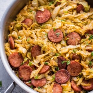 Sautéed Cabbage and Kielbasa • Salt & Lavender