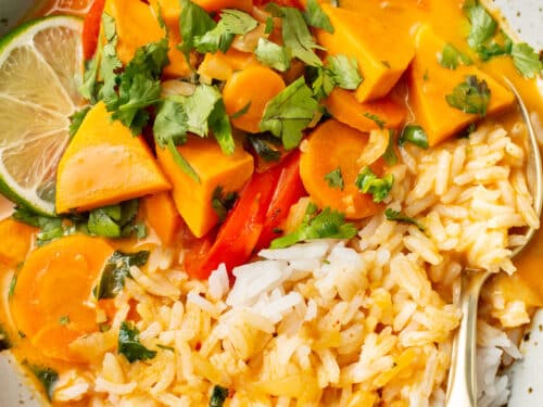 Sweet potato red thai hot sale curry