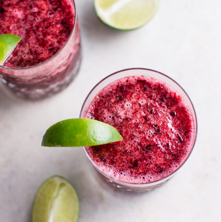 Cherry Moscato Slush • Salt & Lavender