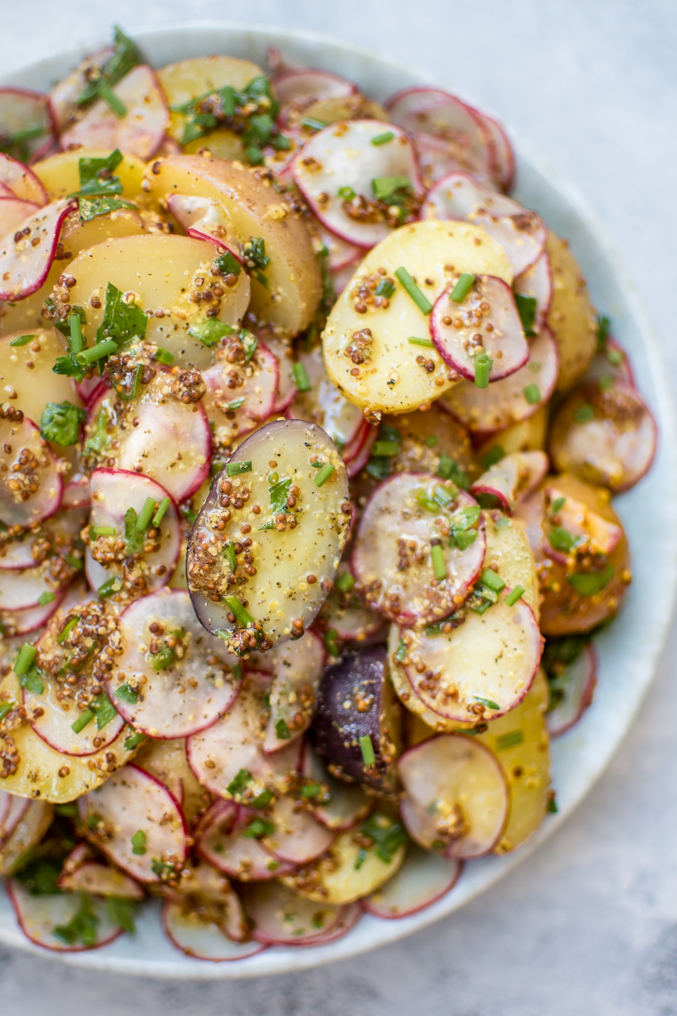 Grainy Mustard Potato Salad • Salt & Lavender