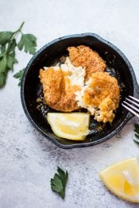 Saganaki (Greek Fried Cheese) • Salt & Lavender