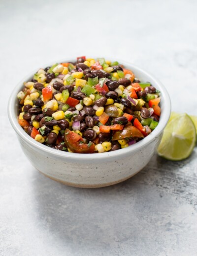 Corn and Black Bean Salad (Texas Caviar) • Salt & Lavender