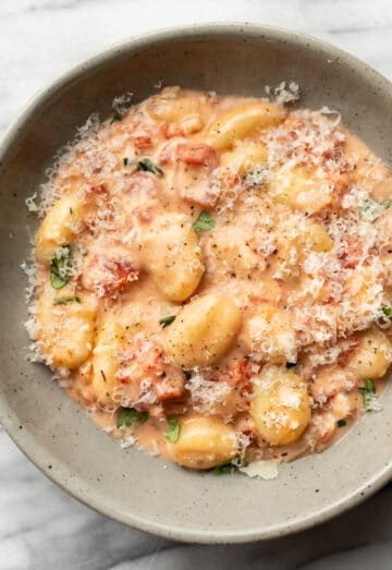 Creamy Tomato Gnocchi • Salt & Lavender