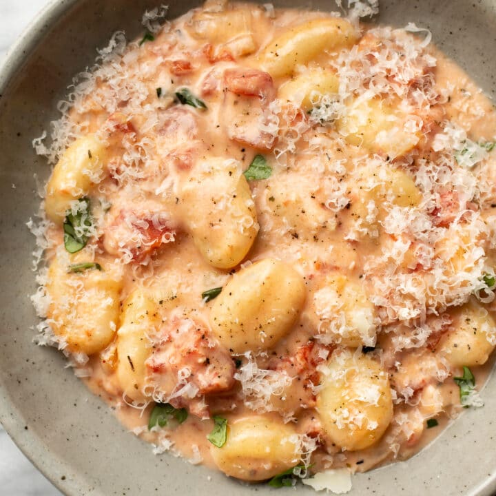 Creamy Tomato Gnocchi • Salt & Lavender