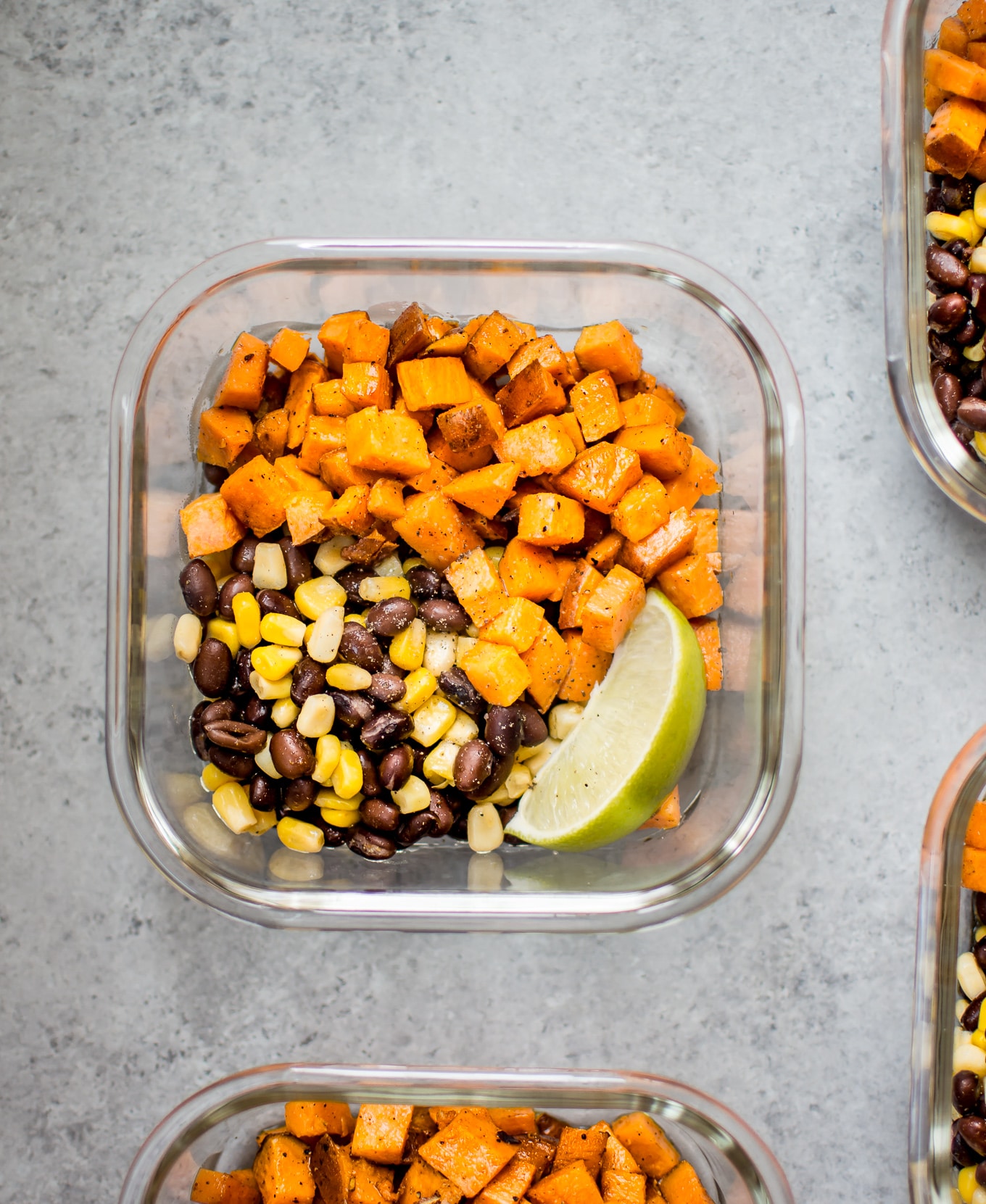 Southwest Sweet Potato Vegan Meal Prep Bowls • Salt & Lavender