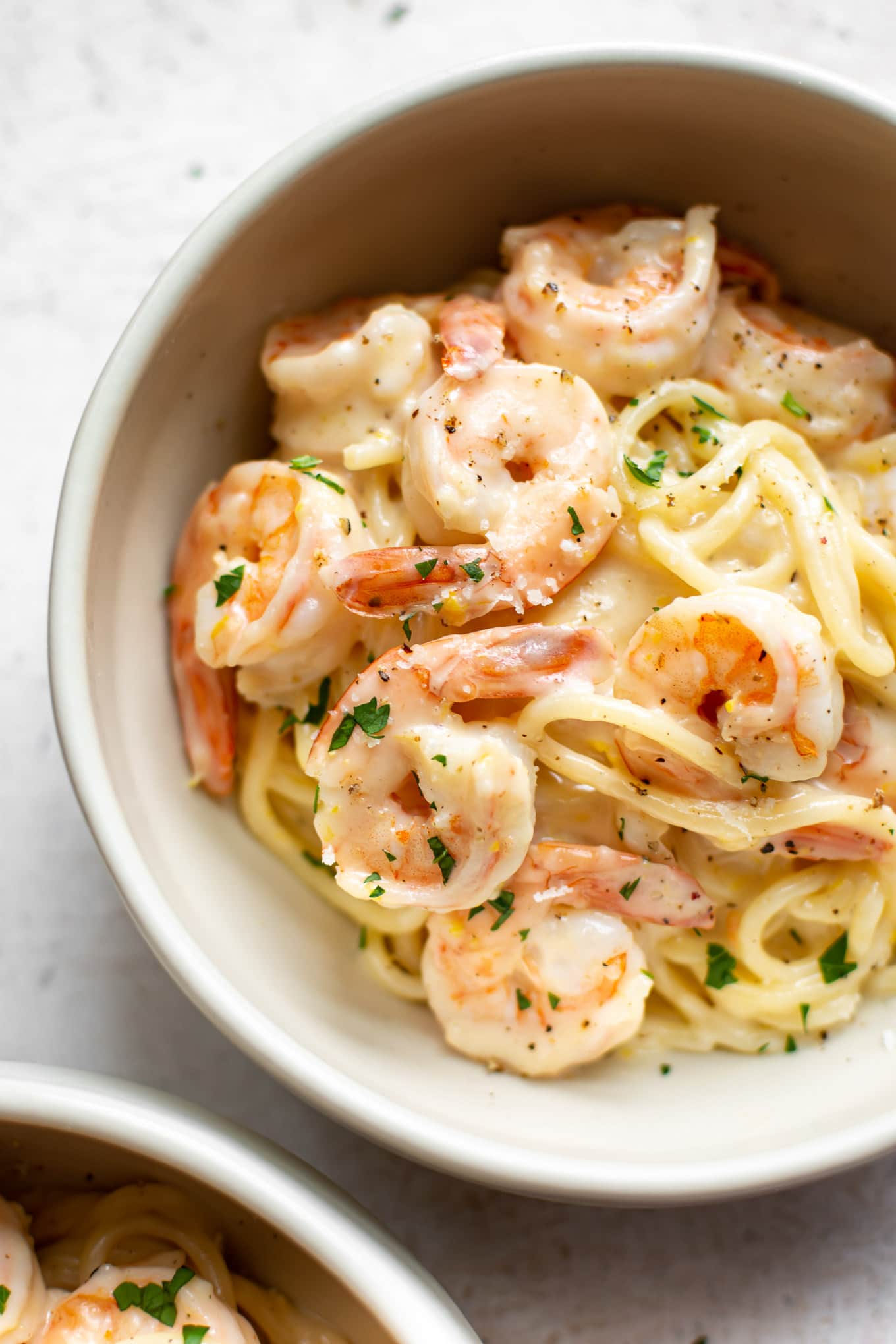 Shrimp,Garlic,Wine,Cream Sauce For Pasta / Penne With Shrimp And Herbed ...