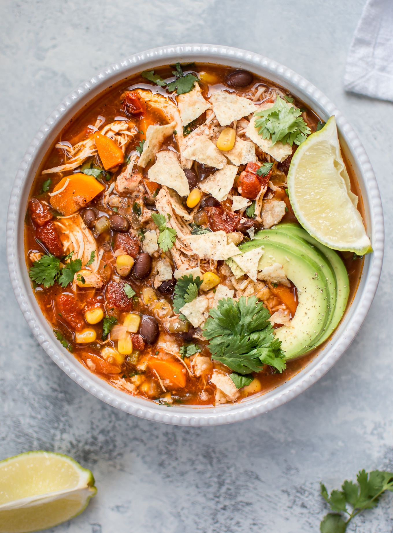 Crockpot Mexican Chicken Soup • Salt & Lavender