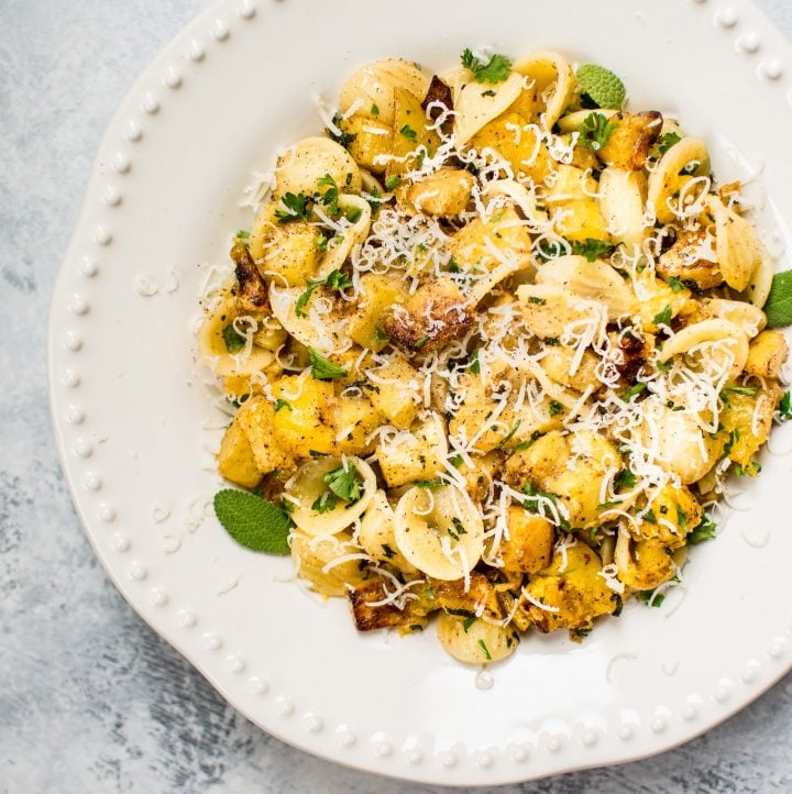 Roasted Butternut Squash Pasta • Salt & Lavender