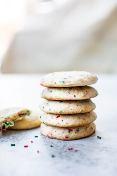 Vegan Sugar Cookies (Soft & No Chill) • Salt & Lavender