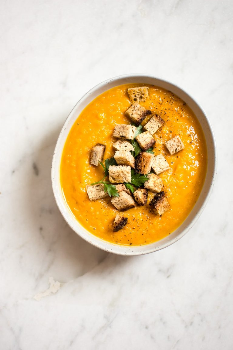 Butternut Squash Carrot Soup • Salt And Lavender