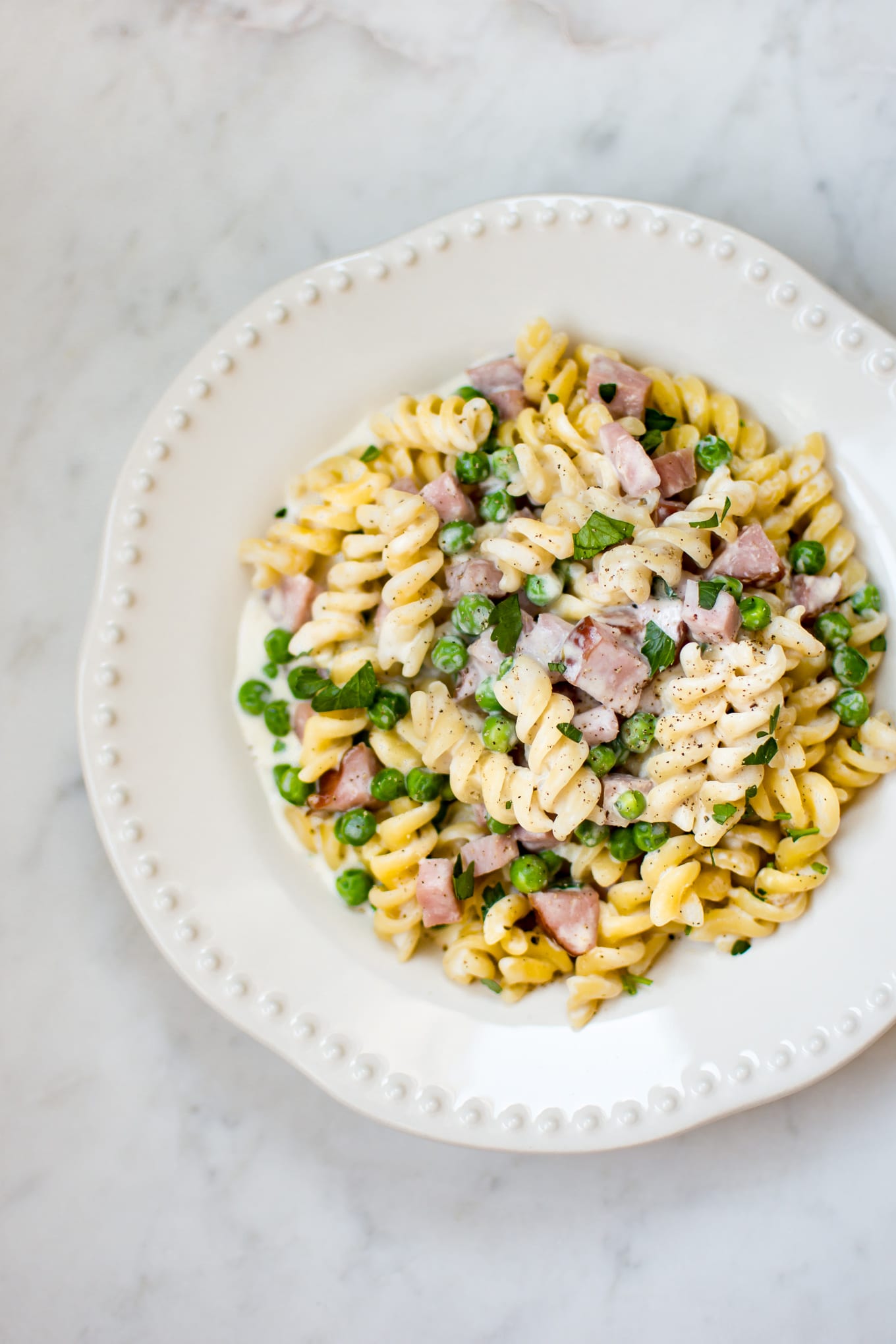 One Pot Ham and Cheese Pasta Recipe - with Leftover Holiday Ham!