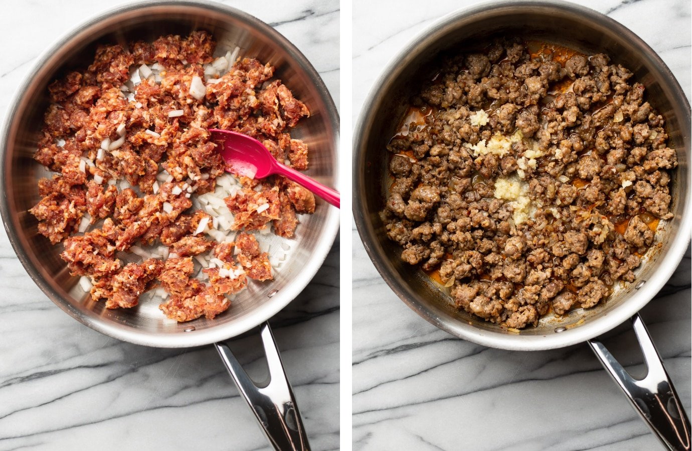 One Pan Creamy Gnocchi with Sausage • Salt & Lavender