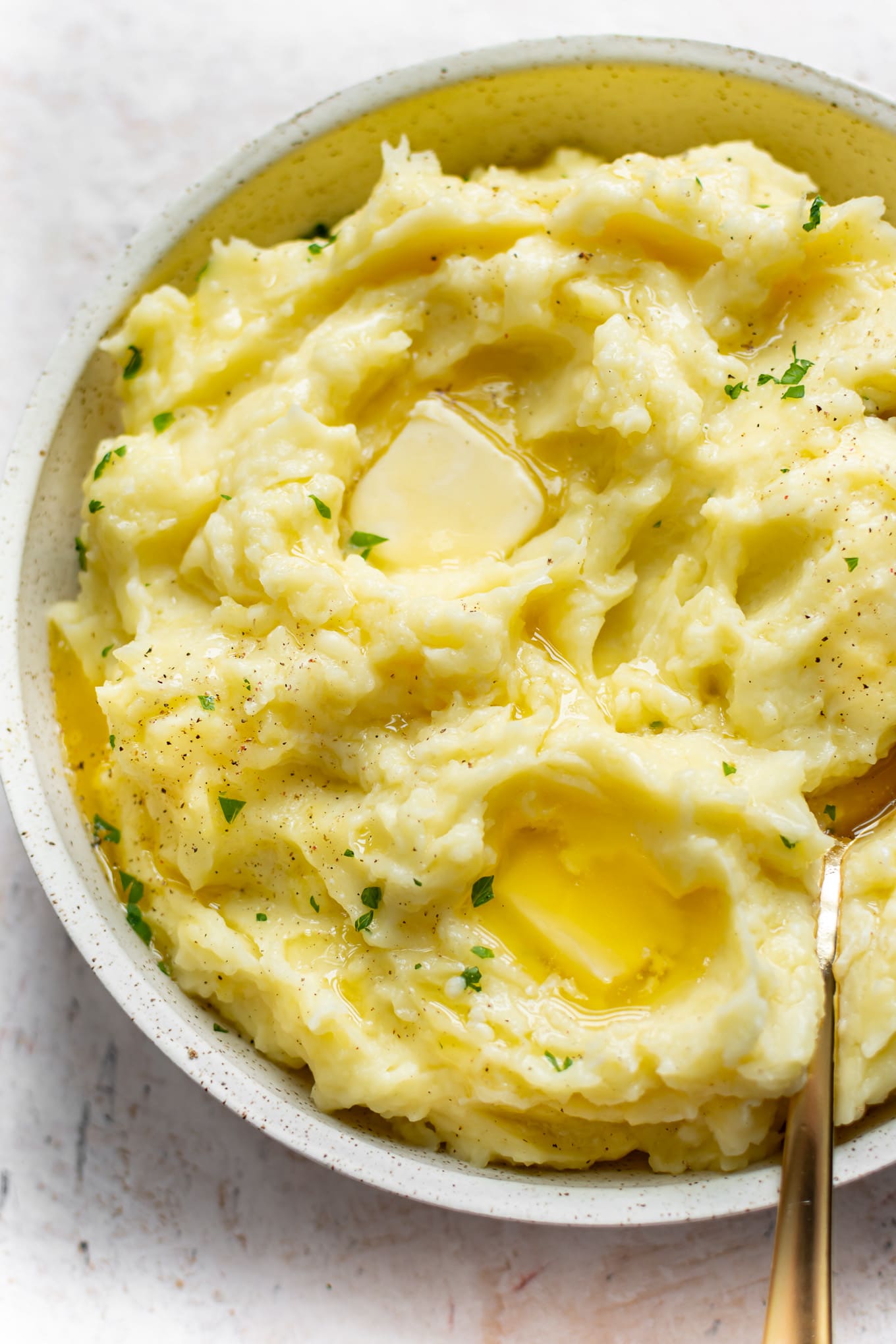 Easy Instant Pot Mashed Potatoes Creamy Garlicky Salt Lavender