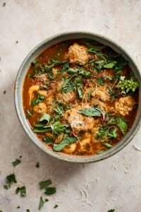 Turkey Meatball Soup • Salt & Lavender