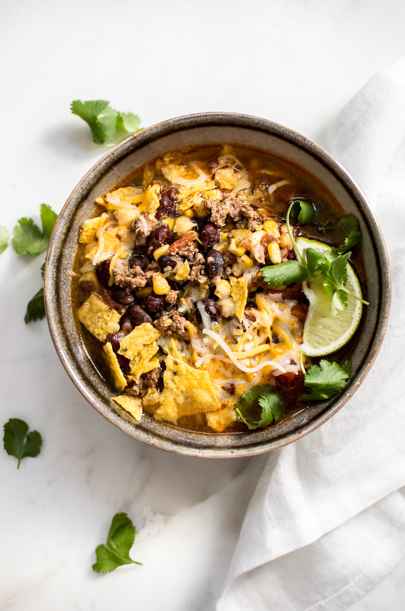 Instant Pot Taco Soup Recipe • Salt & Lavender