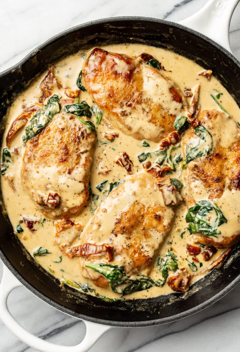 Creamy Tuscan Chicken • Salt & Lavender