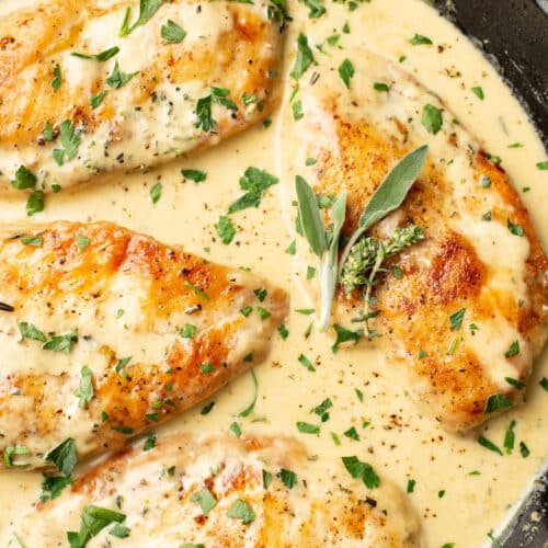 Creamy Herb Chicken • Salt & Lavender