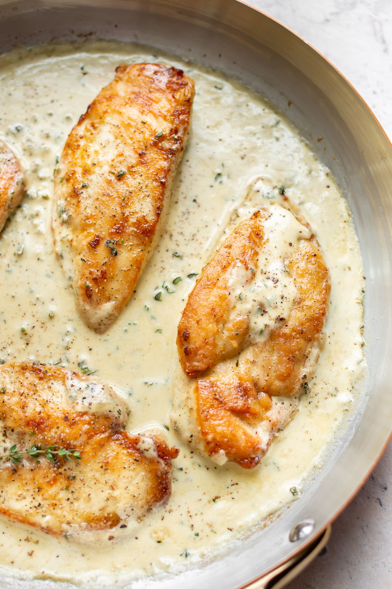 Creamy Herb Chicken Recipe • Salt & Lavender