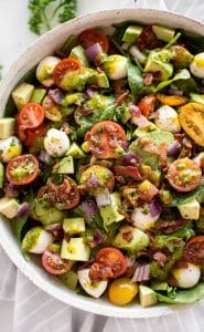 Avocado Bacon Salad • Salt & Lavender