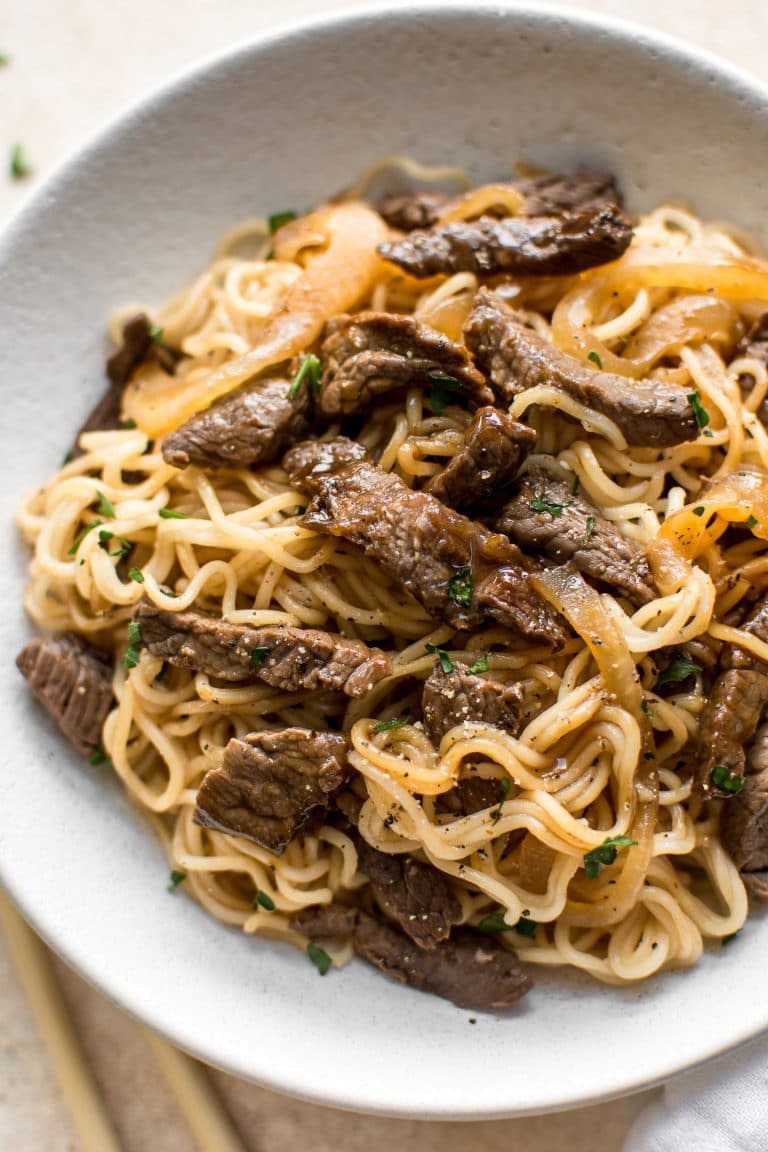 Beef and Noodles • Salt & Lavender