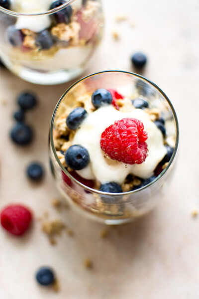 Berry Yogurt Parfait • Salt & Lavender