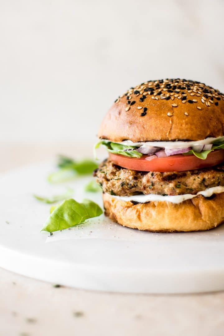Easy Ground Turkey Burgers Recipe • Salt & Lavender