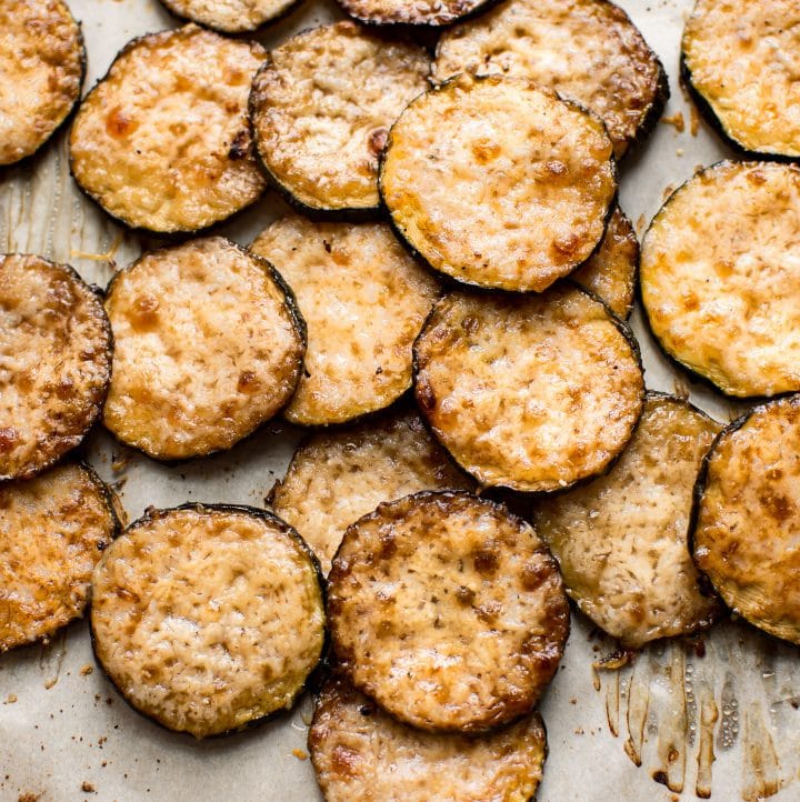 Baked Balsamic Parmesan Zucchini • Salt & Lavender