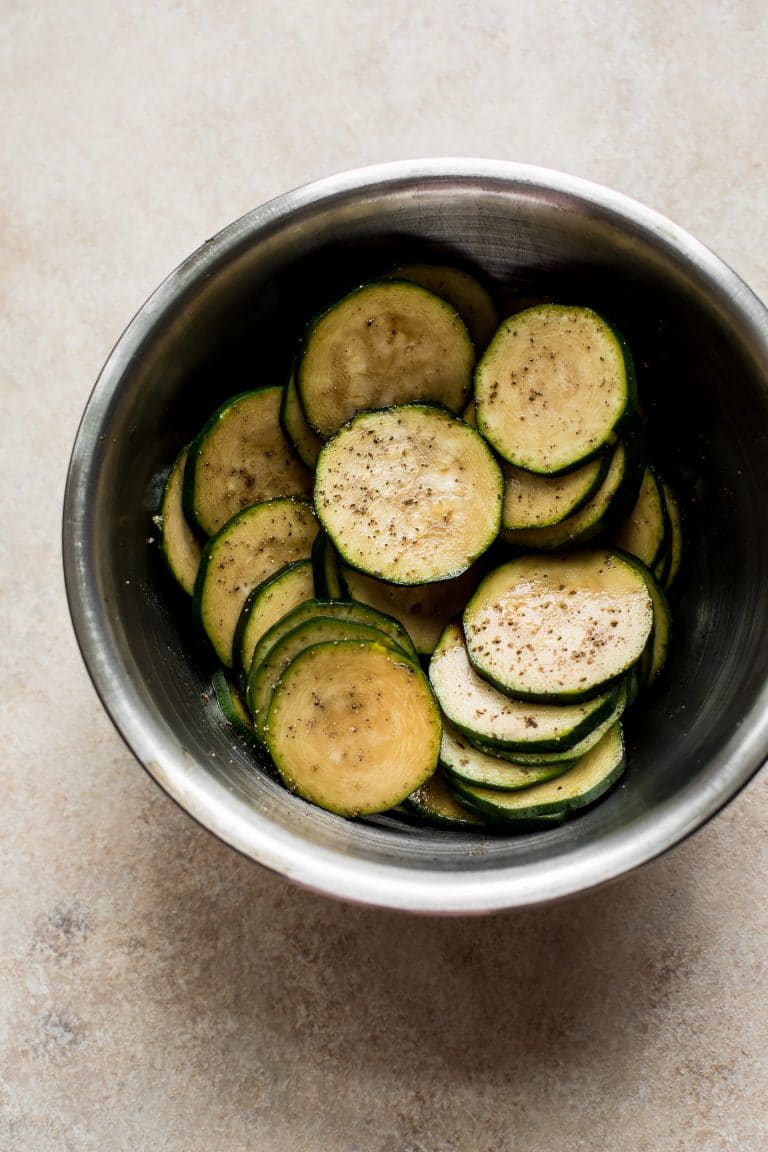 Baked Balsamic Parmesan Zucchini • Salt & Lavender