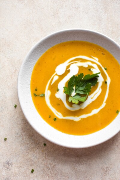 Easy Pumpkin Soup from Canned Pumpkin • Salt & Lavender