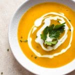 Easy Pumpkin Soup from Canned Pumpkin • Salt & Lavender