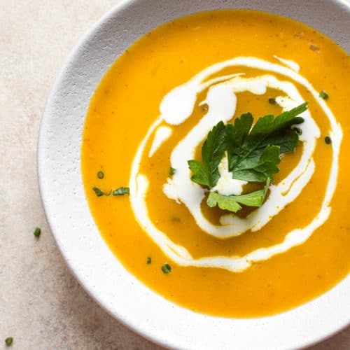 Easy Pumpkin Soup From Canned Pumpkin • Salt & Lavender