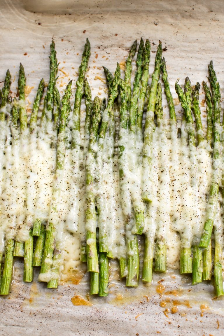 Easy Cheesy Asparagus • Salt & Lavender