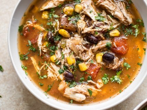 Crockpot Mexican Chicken Soup • Salt & Lavender