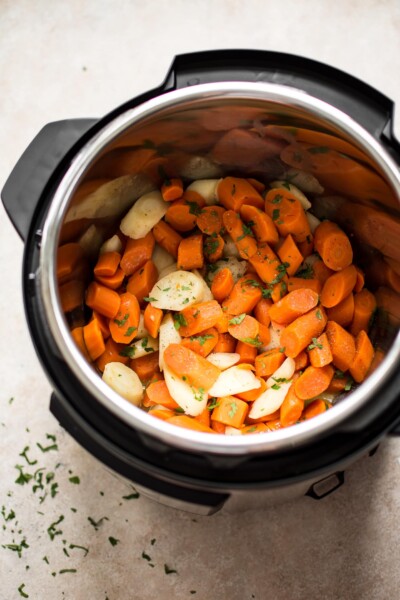 Instant Pot Parsnips and Carrots • Salt & Lavender