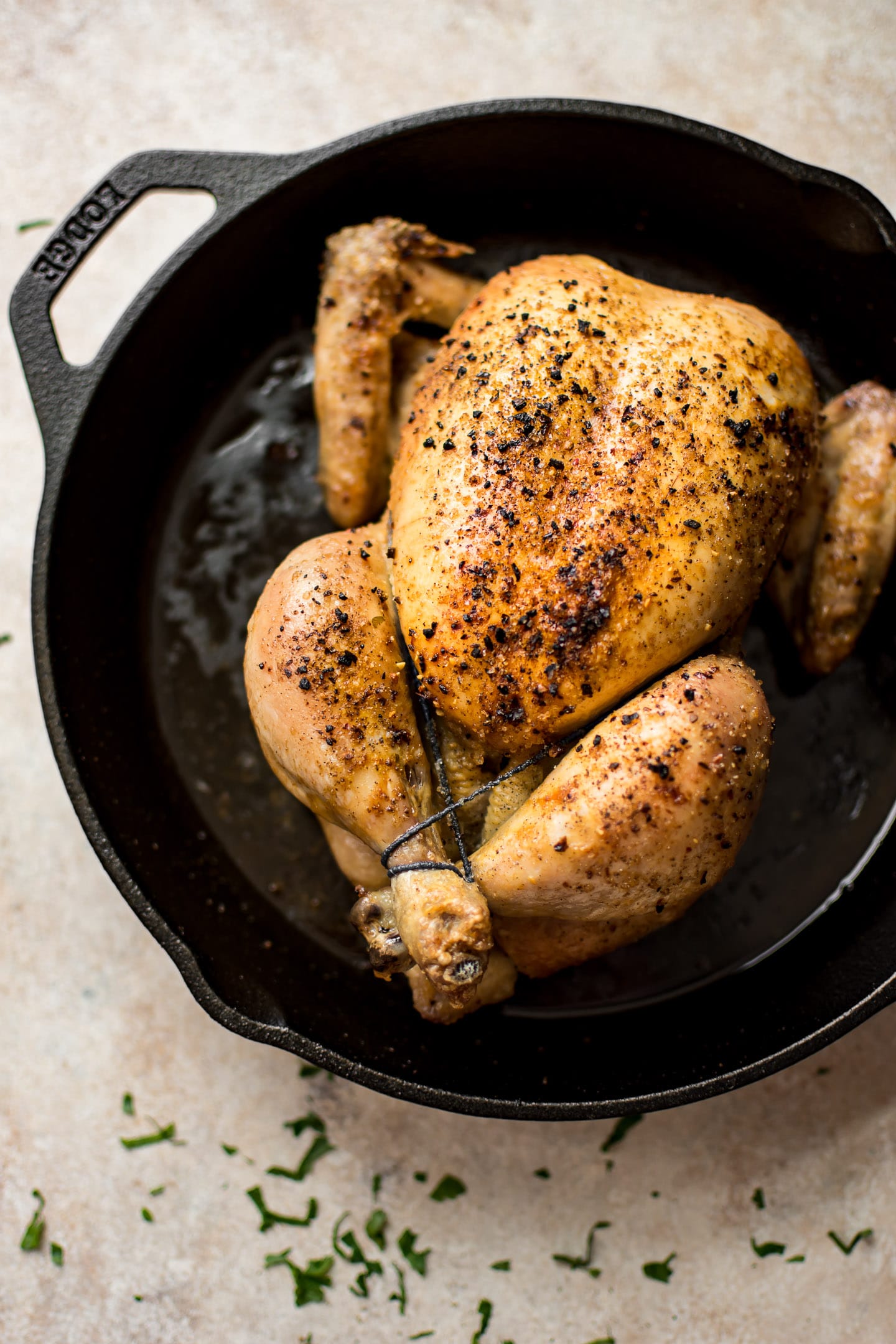 Skillet Roasted Chicken • Salt & Lavender