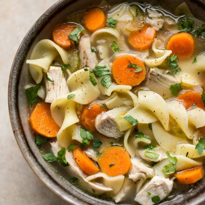 Quick and Easy Turkey Noodle Soup • Salt & Lavender