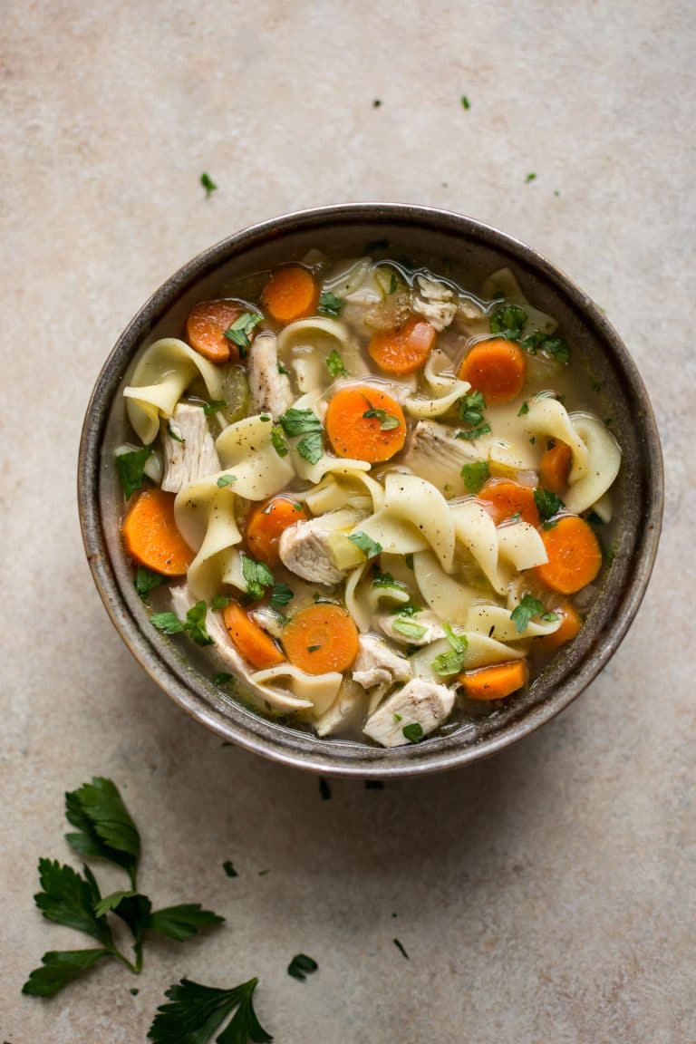 Quick and Easy Turkey Noodle Soup • Salt & Lavender