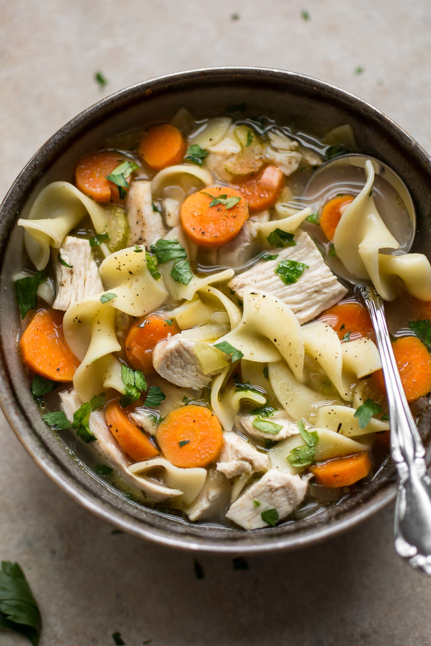 Quick And Easy Turkey Noodle Soup Salt Lavender