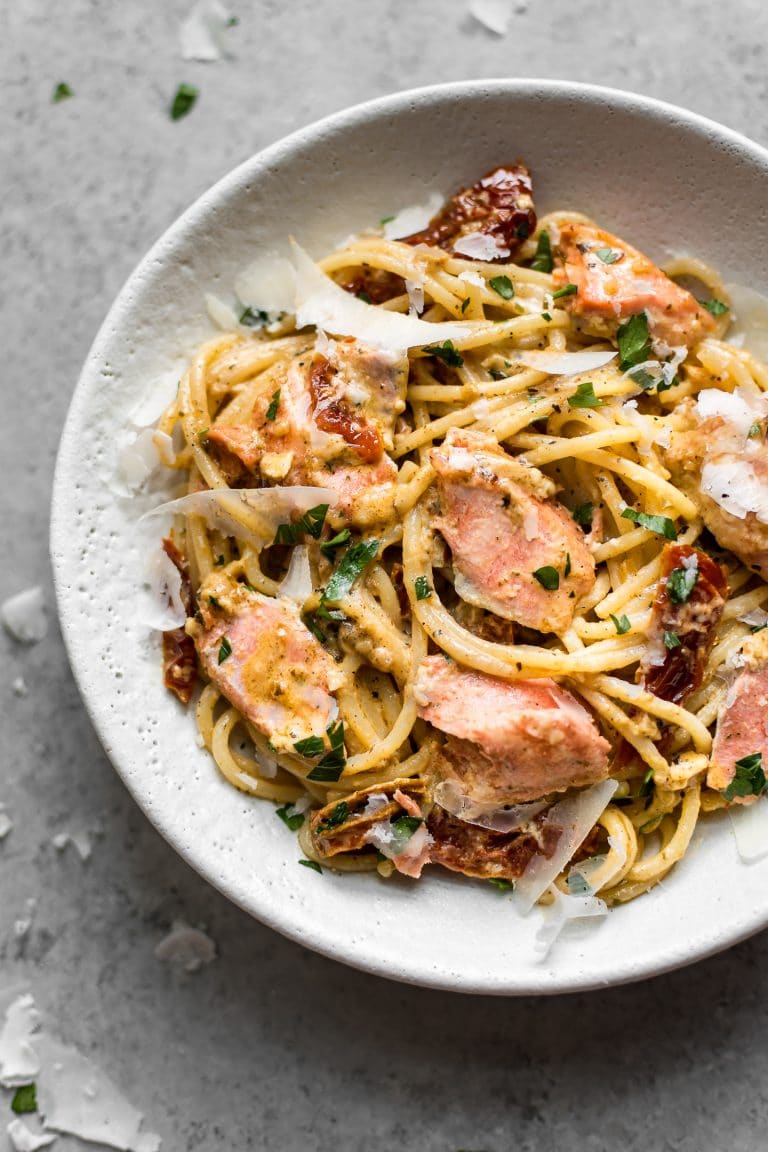 Cajun Salmon Pasta • Salt & Lavender