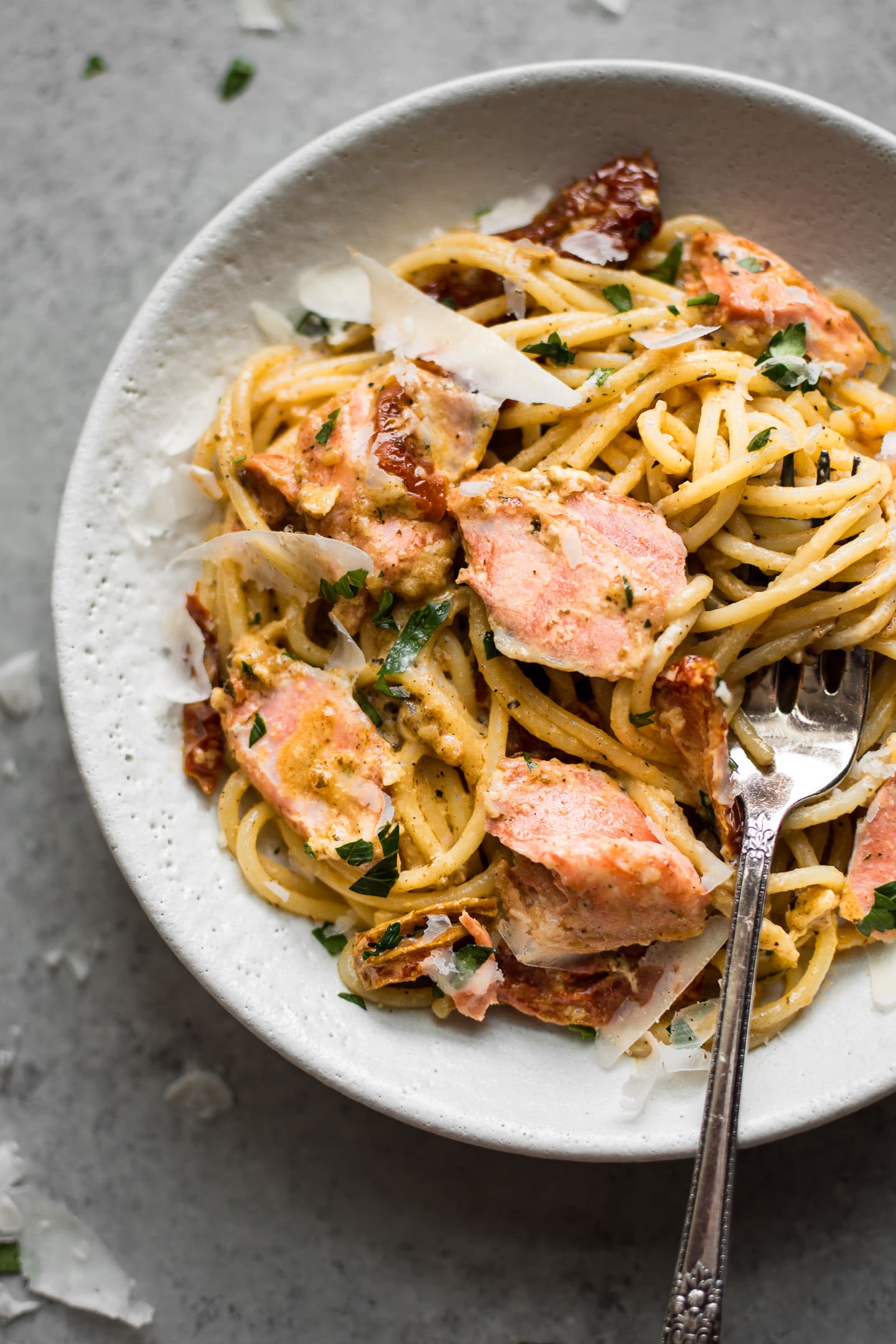 Cajun Salmon Pasta • Salt & Lavender