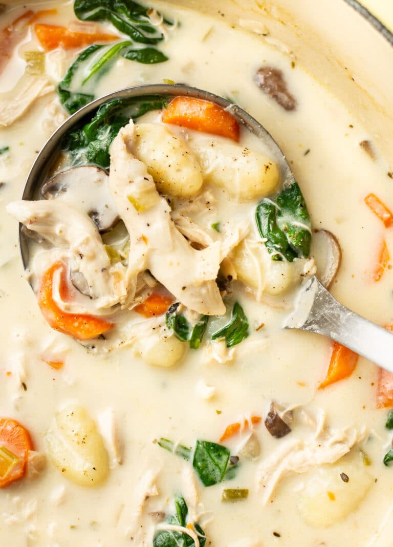 Easy Chicken Gnocchi Soup • Salt & Lavender